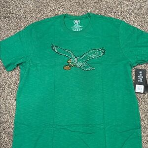 47 Green Men's Short Sleeve Tee with Eagle Graphic